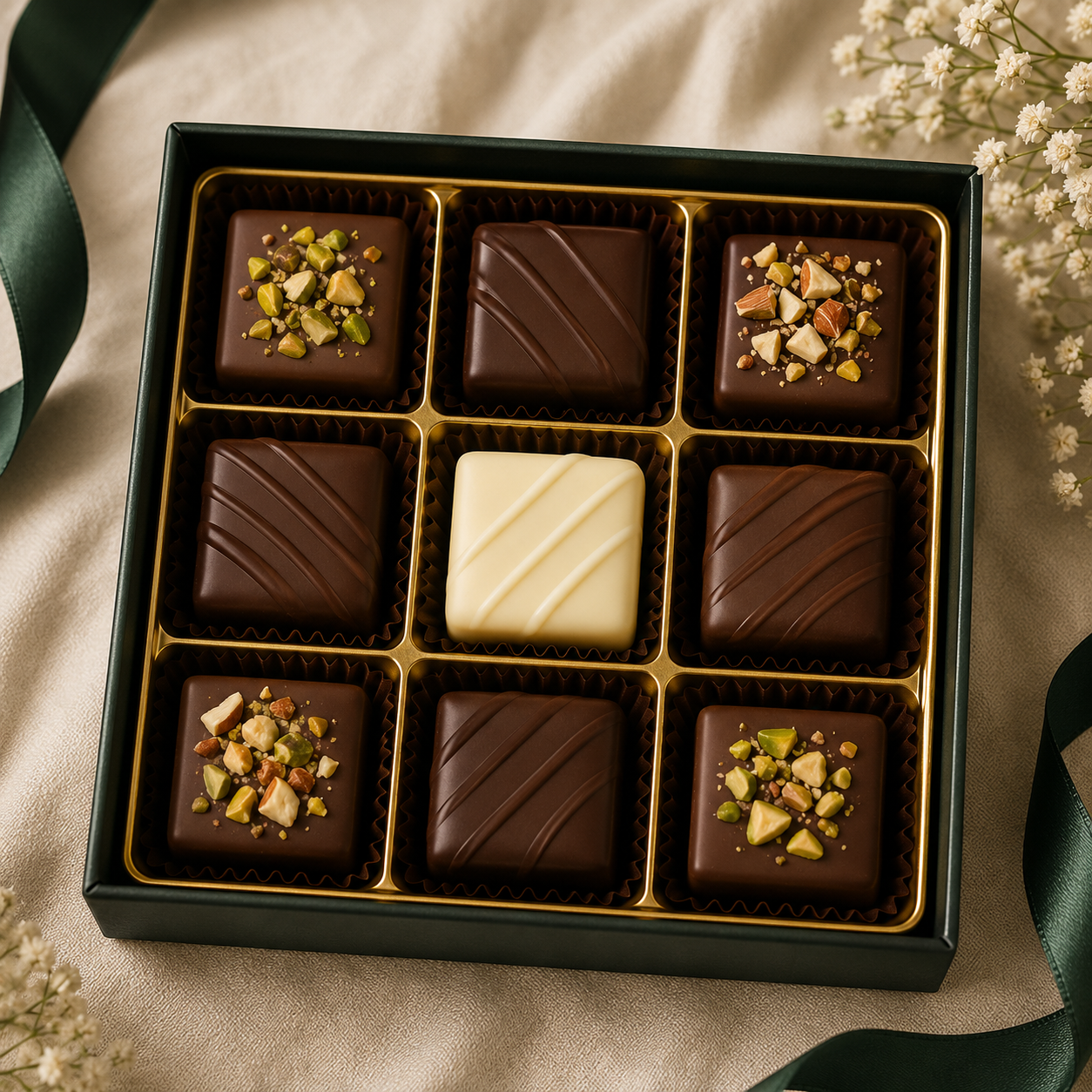 9 Piece Chocolate Gift Box